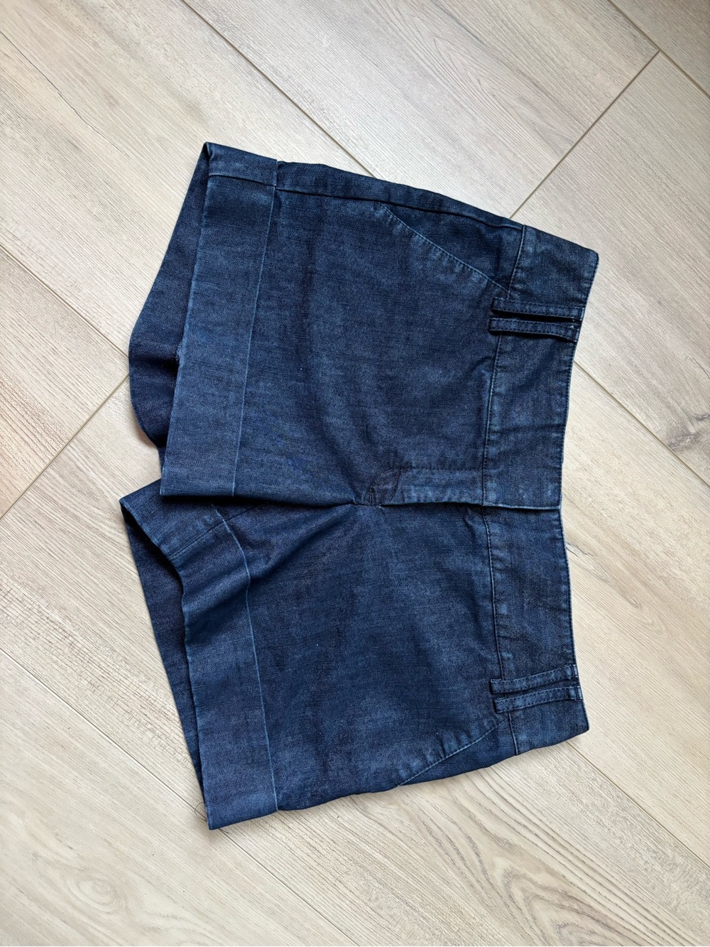 Express Women's Dark Blue Denim Shorts